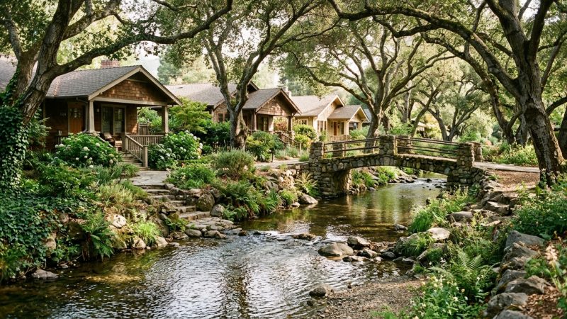 Old Los Altos neighborhood character — Silicon Valley real estate